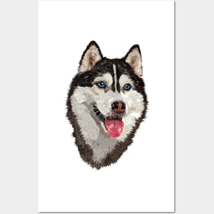 Husky Posters and Art